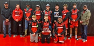 2nd Place for HCHS Wrestlers in Ellsworth