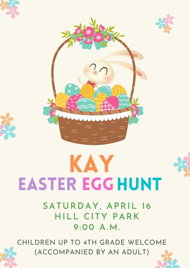 KAY Egg Hunt Flyer